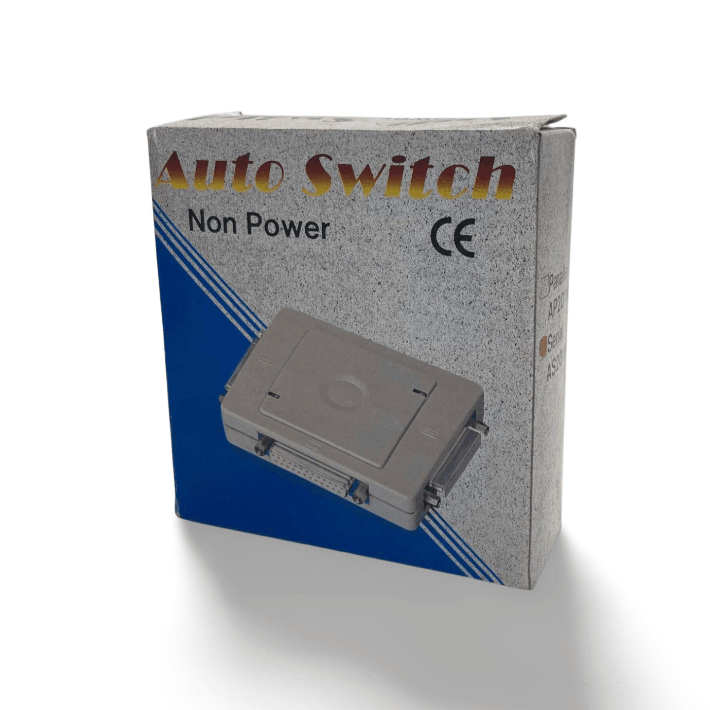 2 Port Auto Switch AS201N Device Serial Port Switch 2 to 1 beige