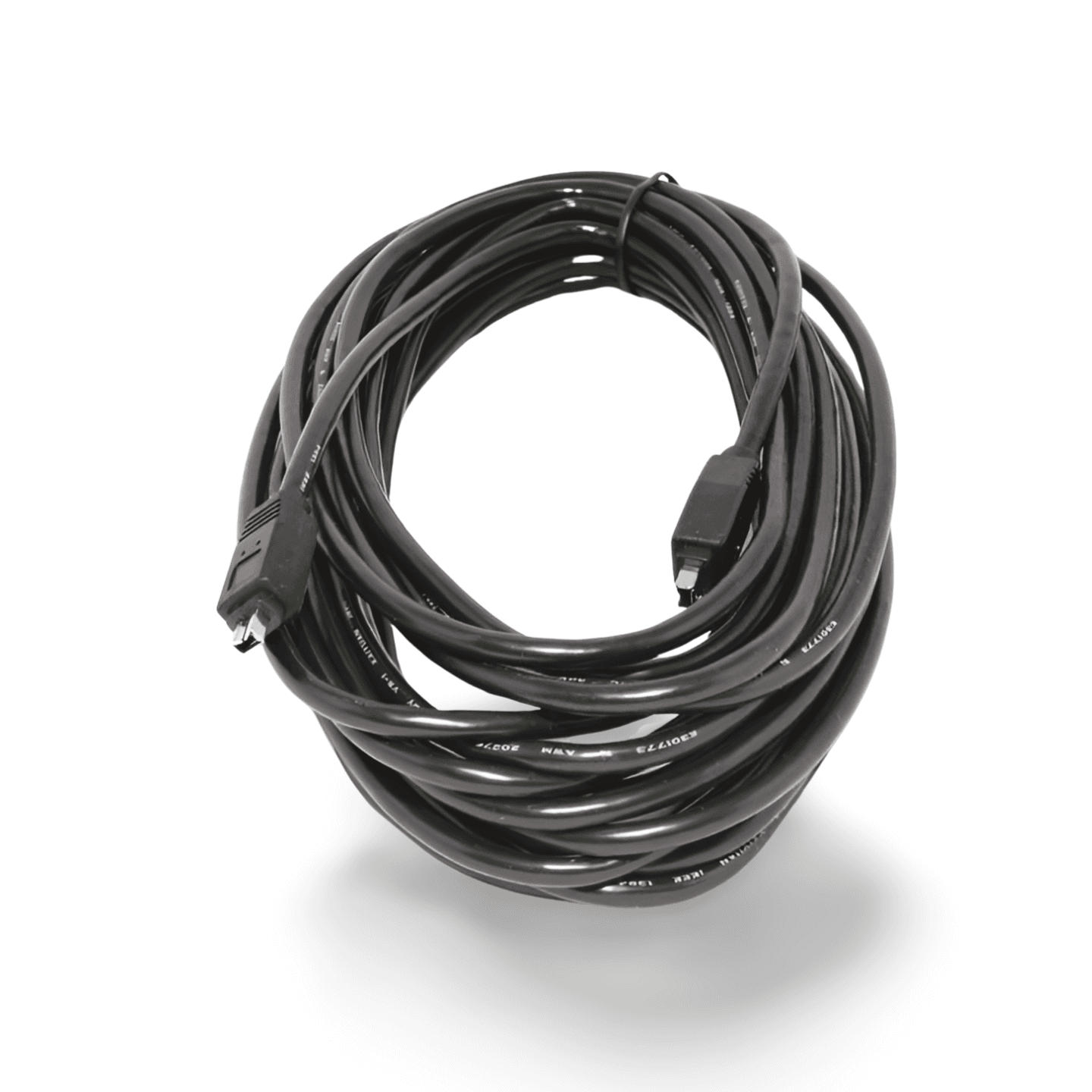25ft Firewire Cable 4 Pin to 4 Pin black