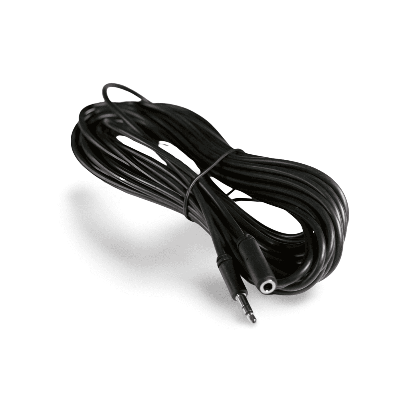 25ft Stereo Extension Cable 3.5mm Plug Jack Male to Female black
