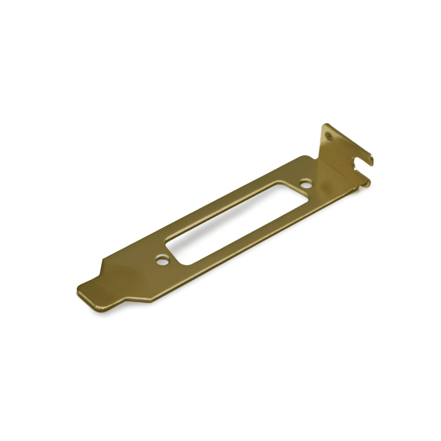 2.5in Case Slot DB25 Low Profile 1U Bracket silver