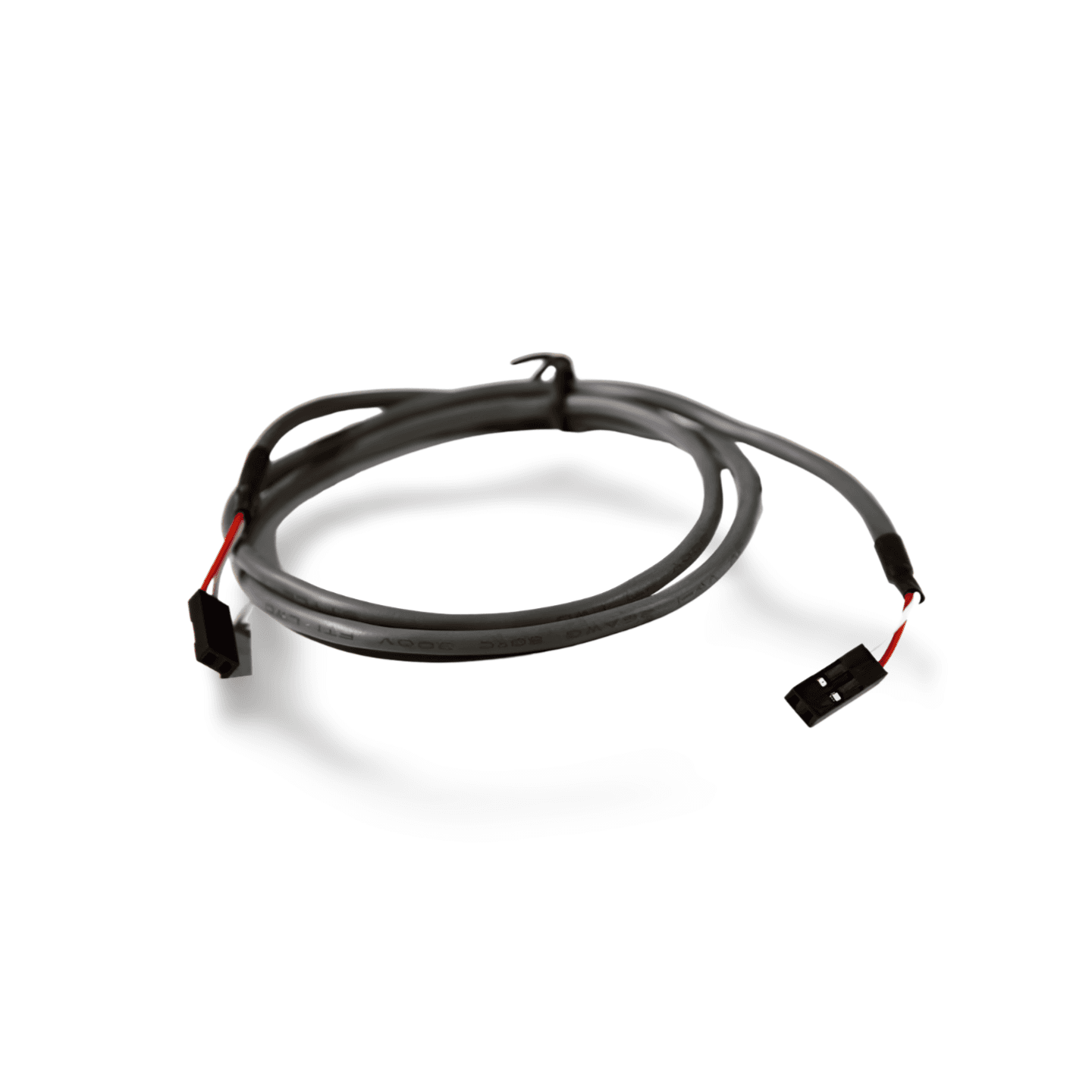 2ft 2 Wire Internal Jumper Cable 2.54mm beige