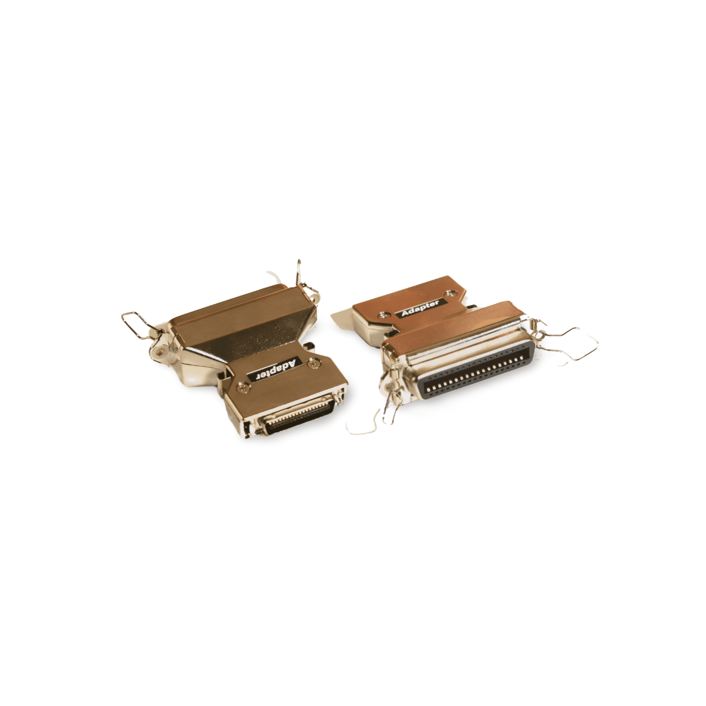 2in IEEE B C 1284 B Female C Male HPCN36 Adapter silver