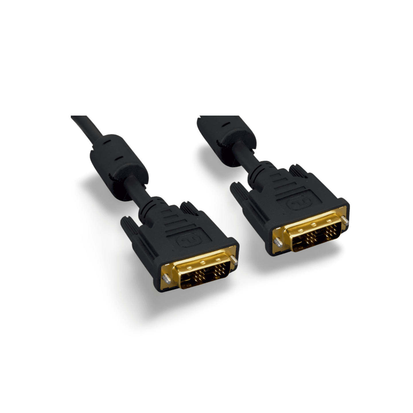 32.8ft DVI-D to DVI-D Cable 24 AWG - Black