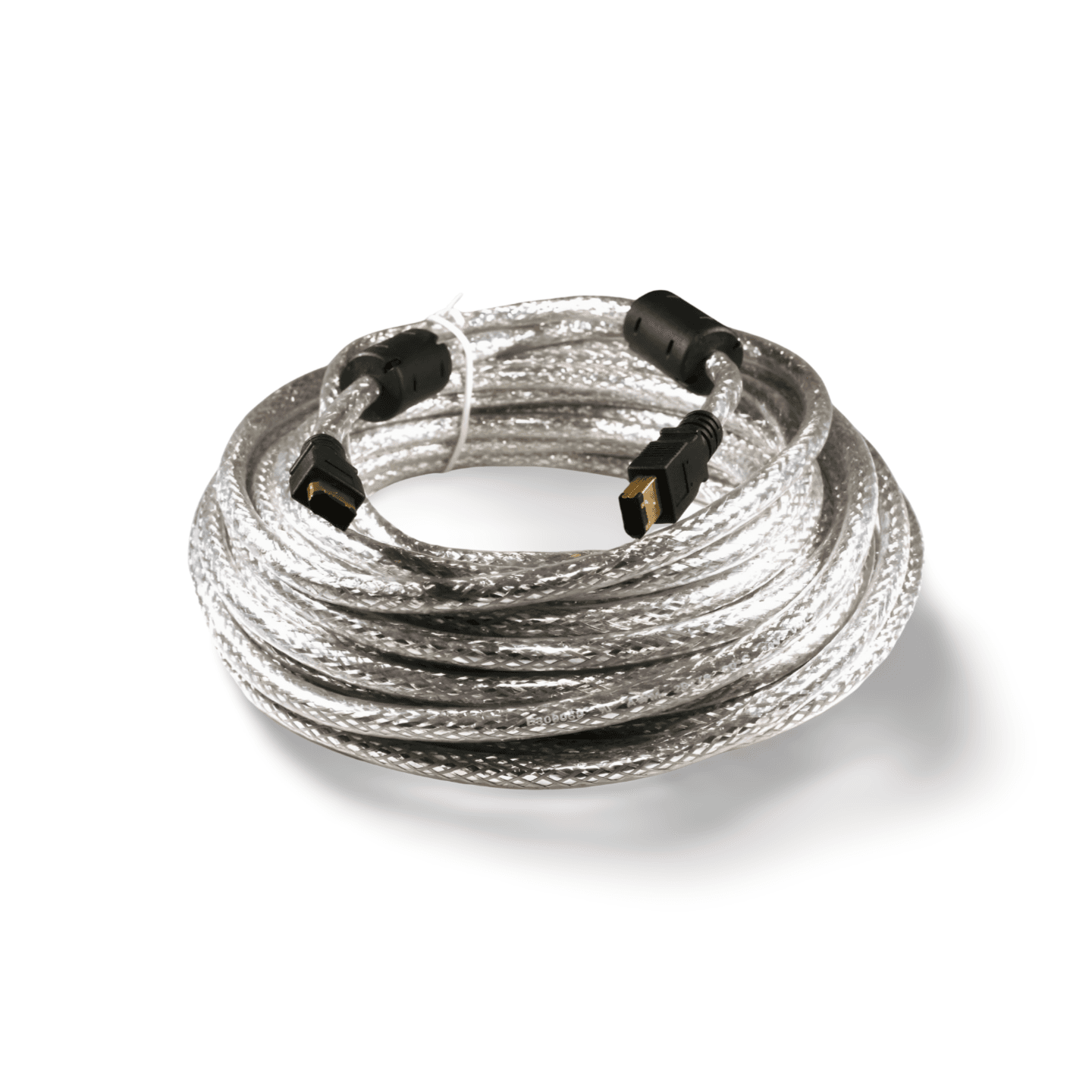 33ft Firewire Cable 6 Pin to 6 Pin silver