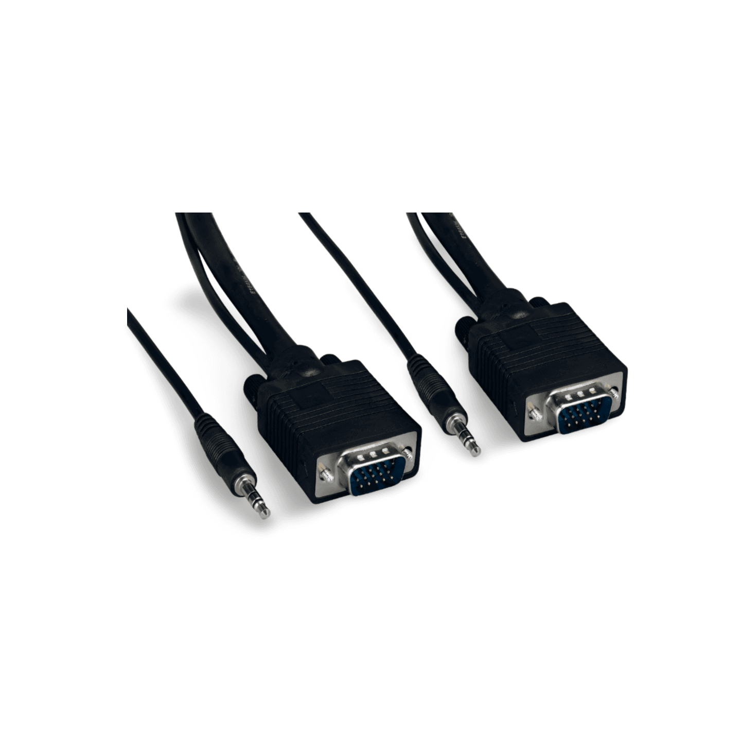 35ft SVGA with Audio Cable Monitor Male to Male black
