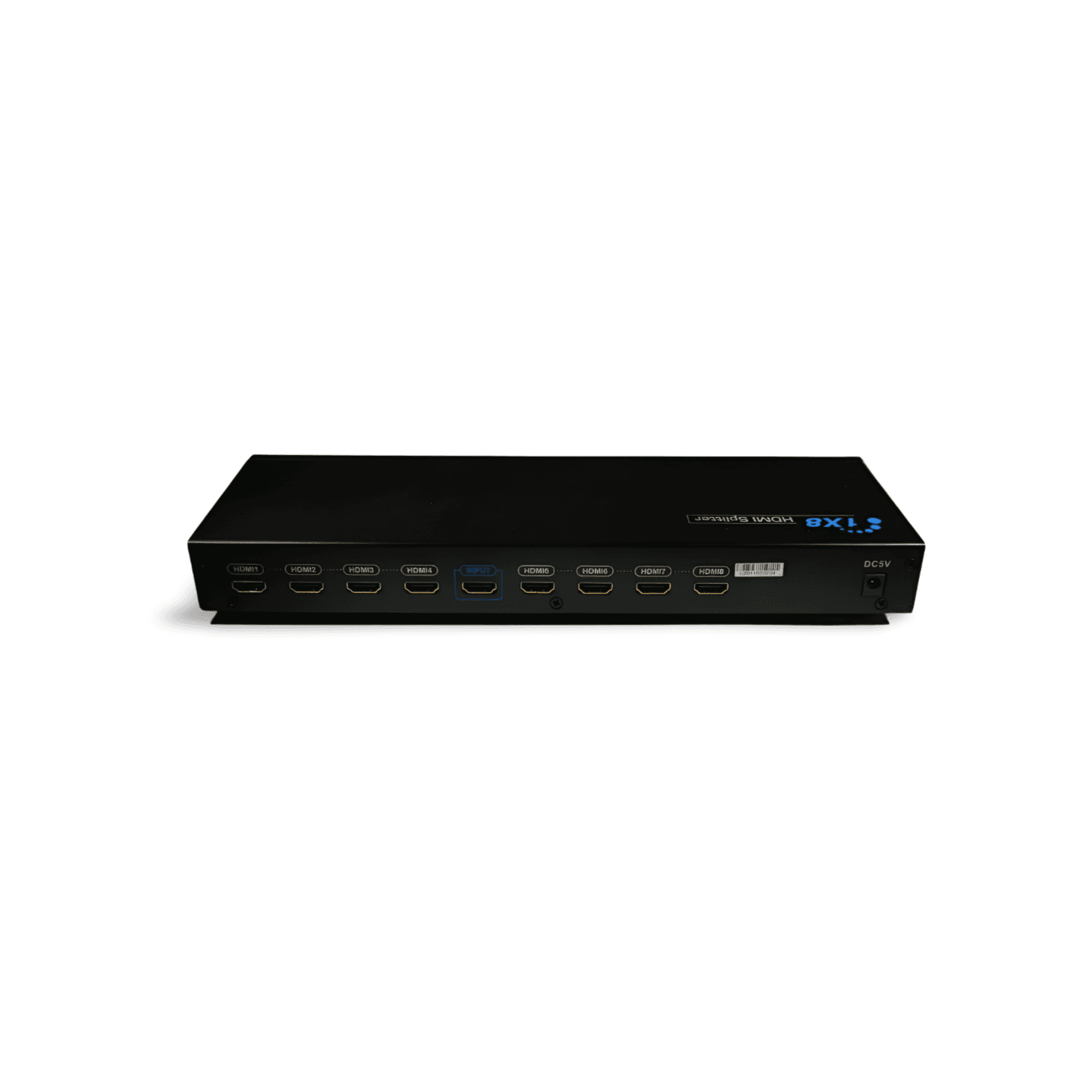 3D HDMI 1X8 Distribution Amplifier Port black