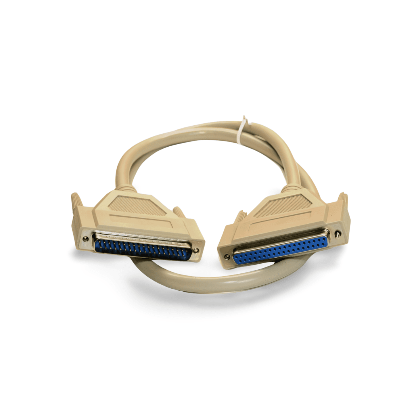 3ft DB37 Male to DB37 Female Serial Extension Cable RS 449 beige