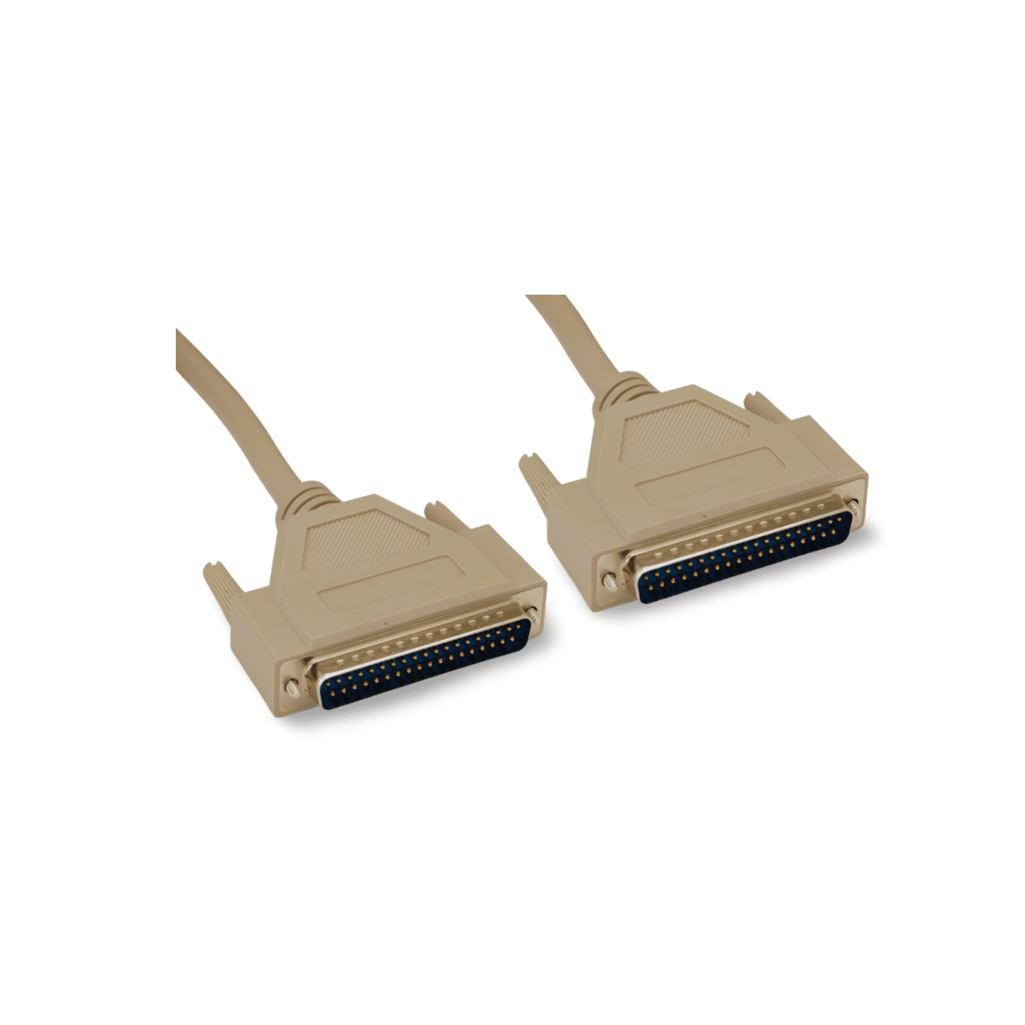 3ft DB37 Male to DB37 Male Serial Cable RS-449 - Beige