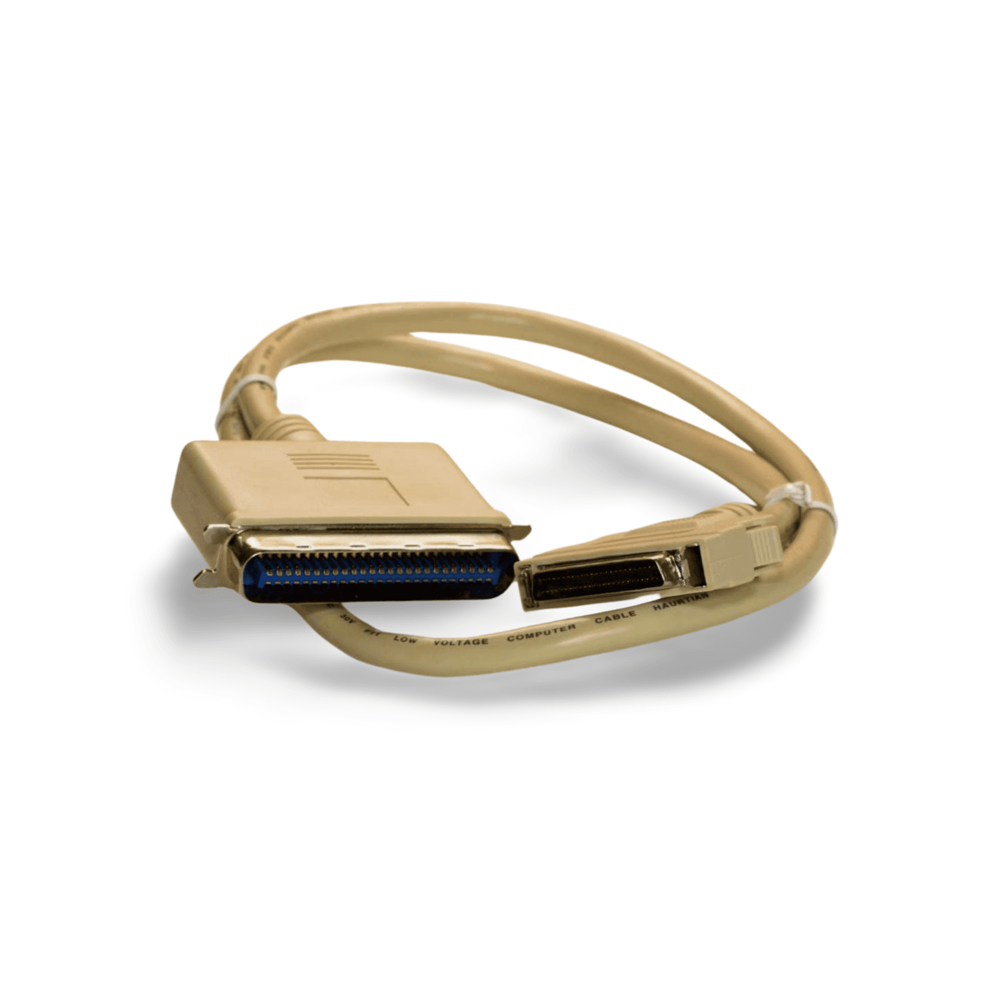 3ft SCSI II HPDB50 Male Latch to SCSI I CN50 Male beige