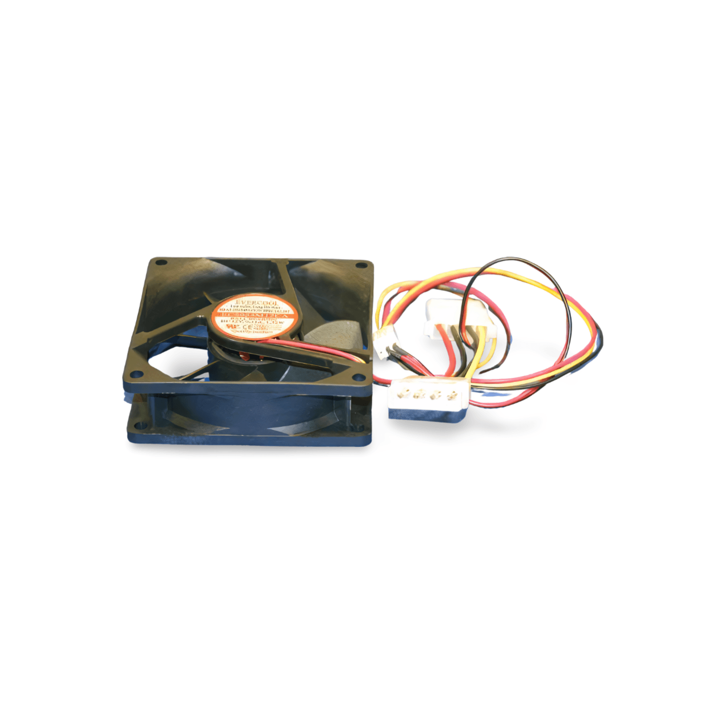 3in 80x80 Tower Case Fan BB With Cable 4 Wire black