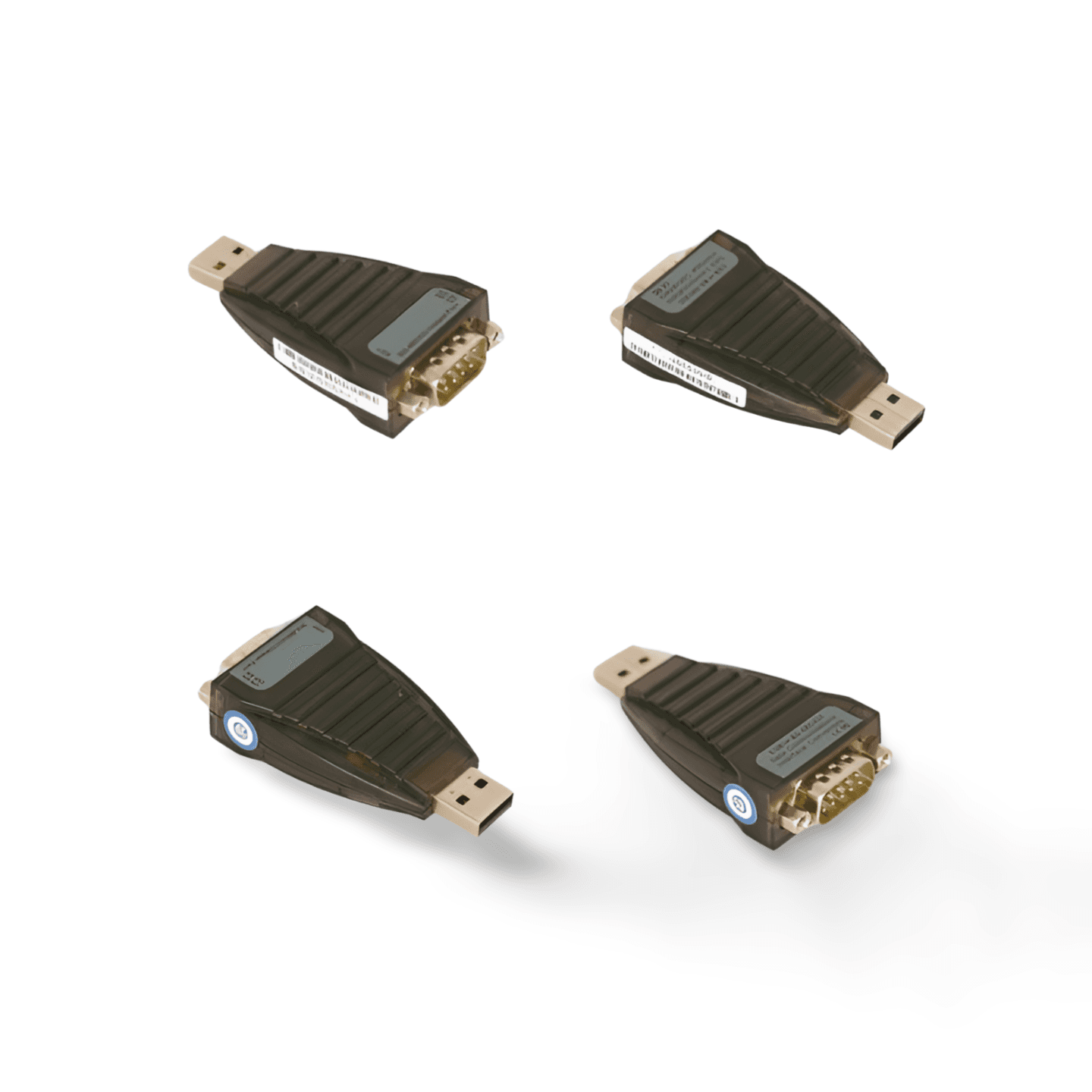 3in USB to DB9 Male RS422 RS485 Port FTDI Chipset Adapter black