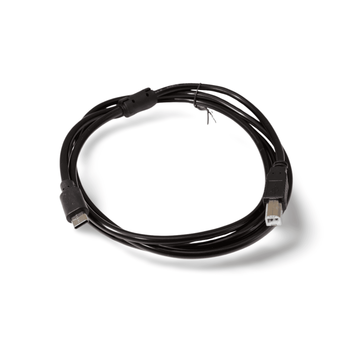 4.9ft USB 2.0 Cable Type C Male to Type B Male - Black