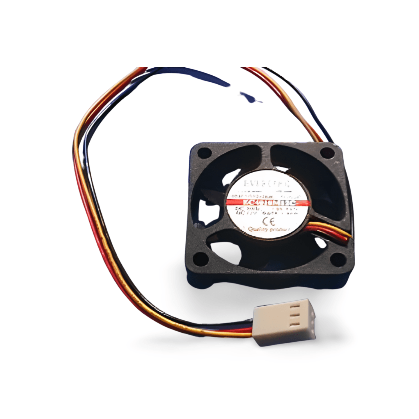 40x40 Fan Ball Bearing With Cable 3 Wire black