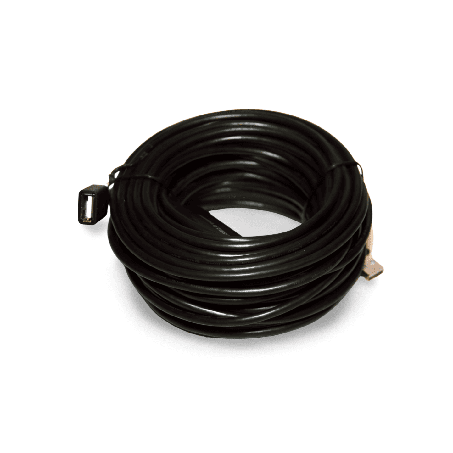 50ft Active USB 2.0 Extension Cable A Male to A Female black