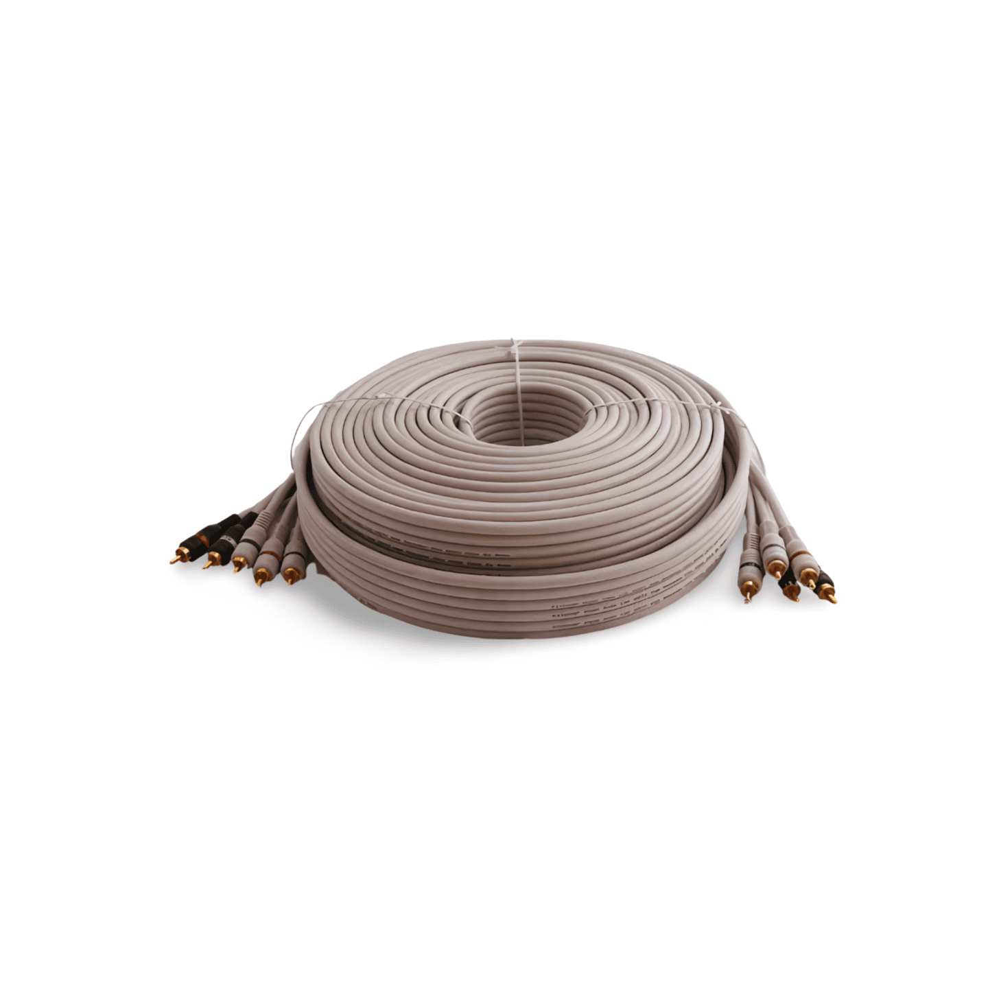 50ft HDTV Shielded Component Video Digital TV Five RCA beige