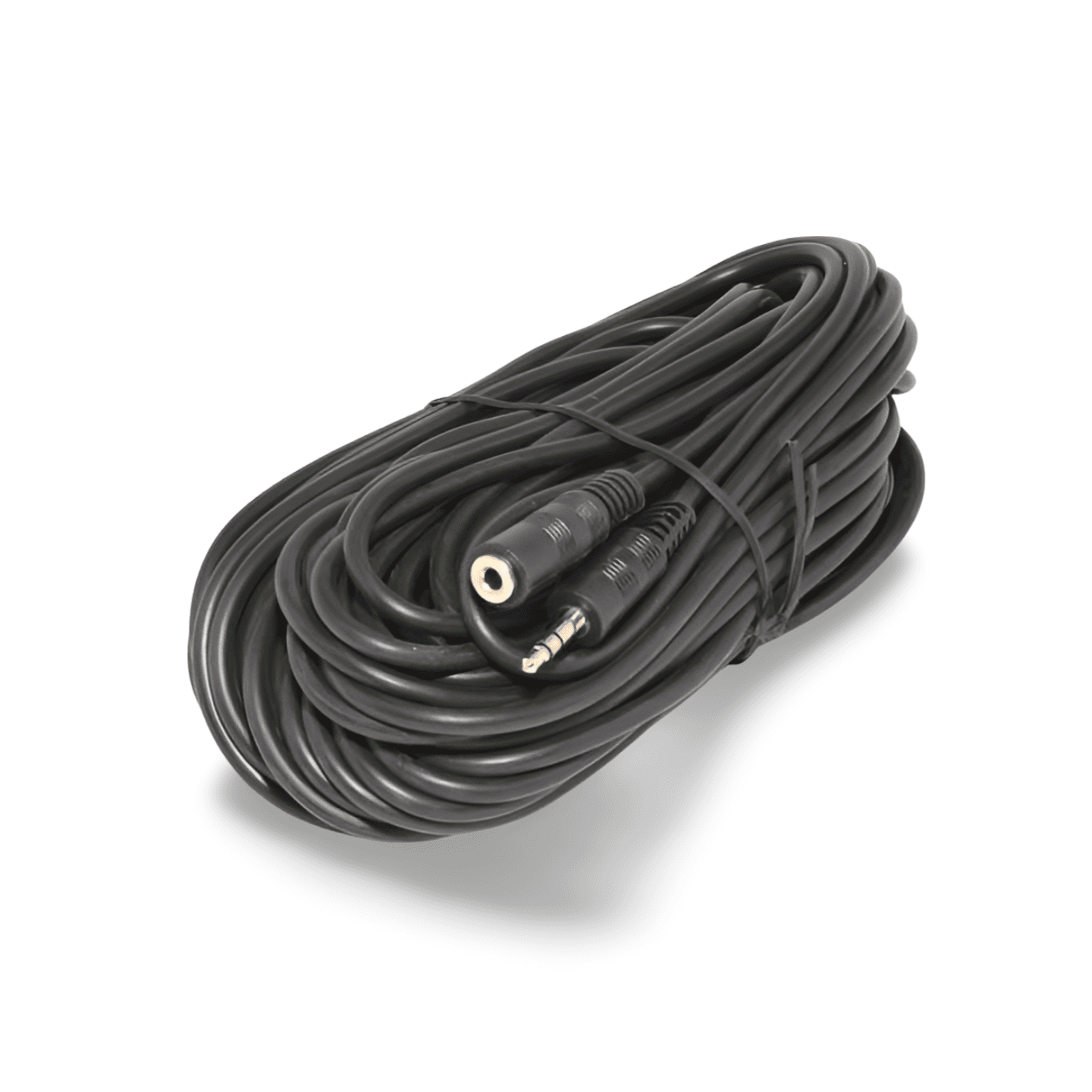 50ft Stereo Extension Cable 3.5mm Plug Jack Male to Female black