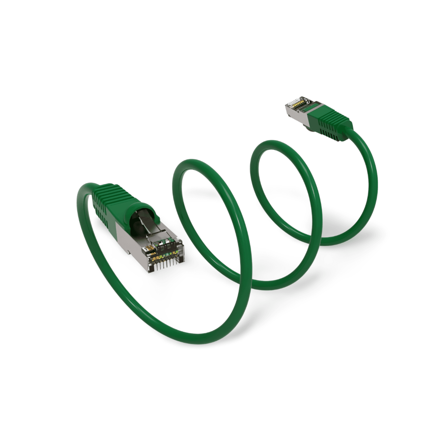 5ft Cat5e Snagless Shielded (FTP) Network Patch Cable - Green