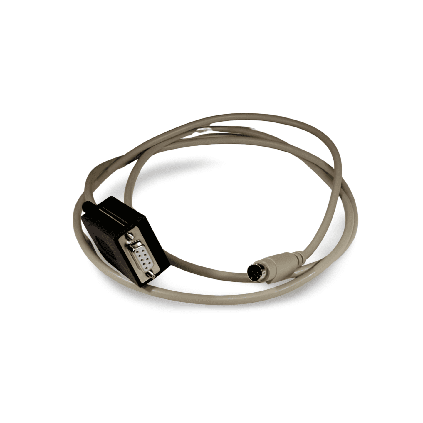 5ft Mini DIN 8 Male to M DB9 Female Tripp Lite 73 1025 Cable (Prototype) beige
