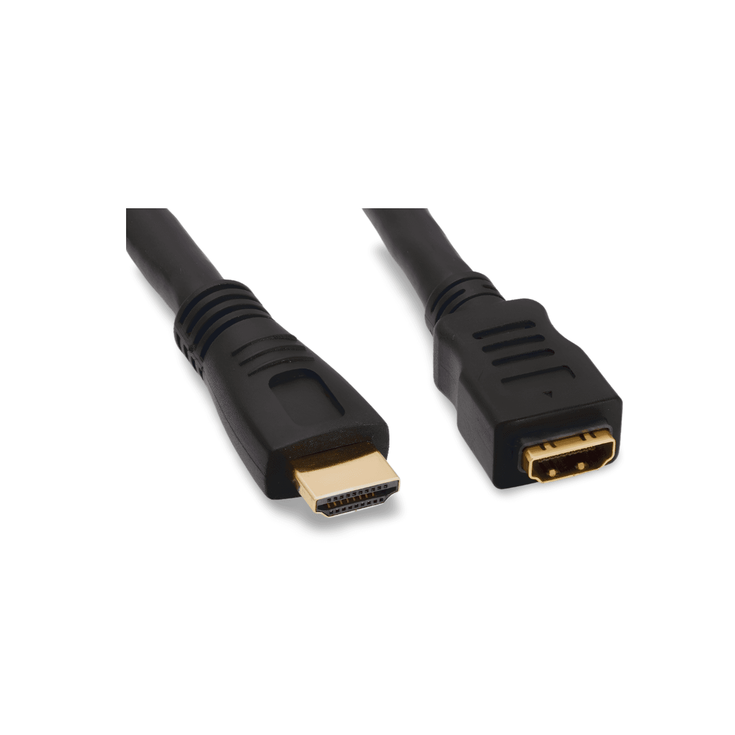 6ft 24 AWG High Speed HDMI Male to Female Extension Cable CL2 3D Ready black