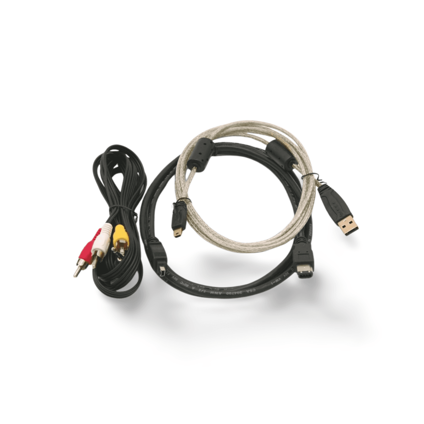 6ft Camcorder Cable Set USB FireWire AV Set - Multi