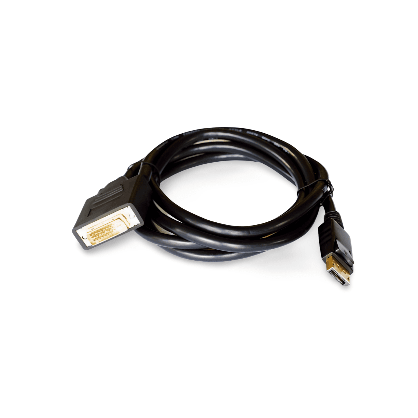 6ft DisplayPort Male to DVI D Male black