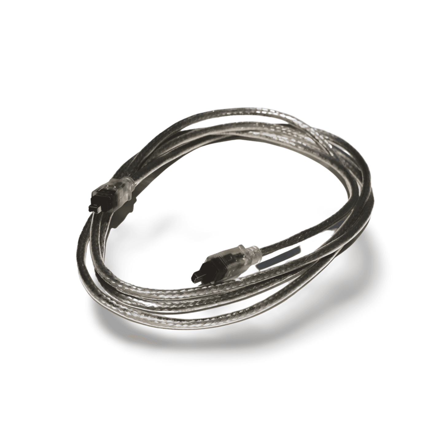 6ft Firewire Cable 4 Pin to 4 Pin silver