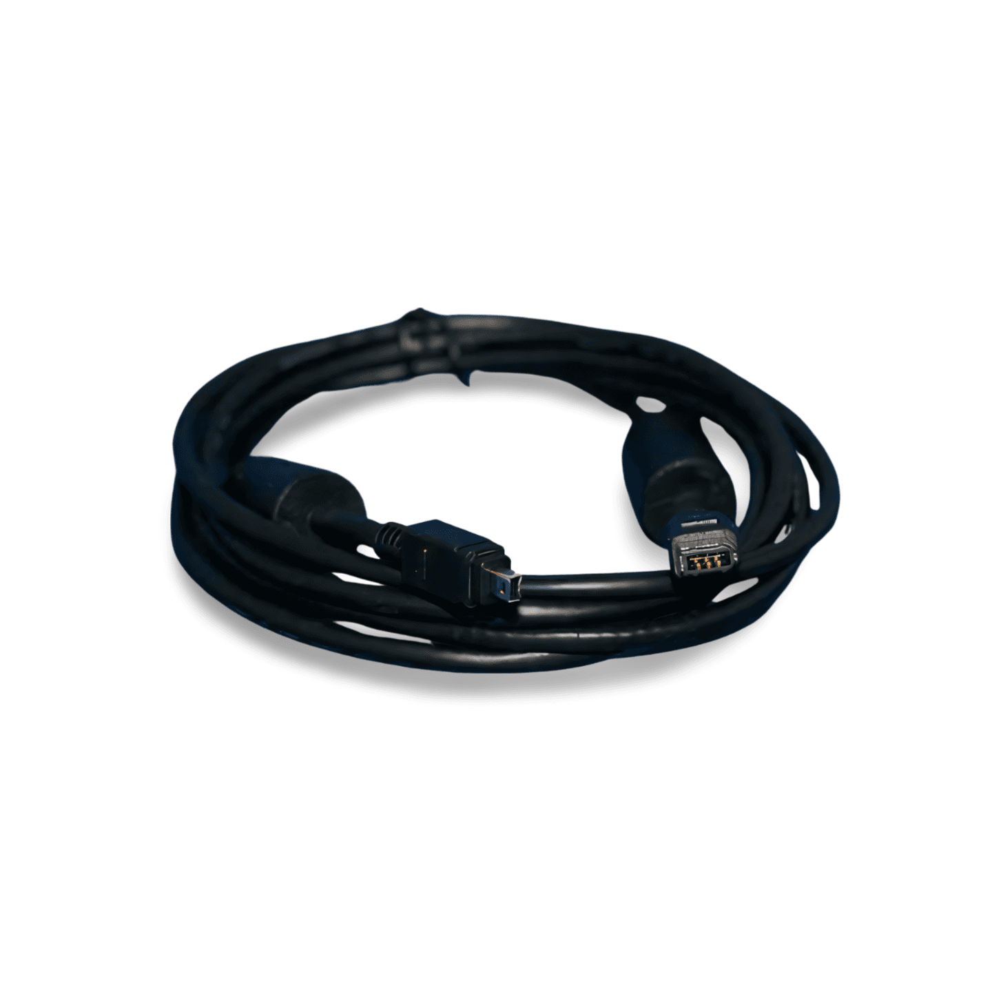 6ft Firewire Cable 6 Pin to 4 Pin with Ferrite 1394a black