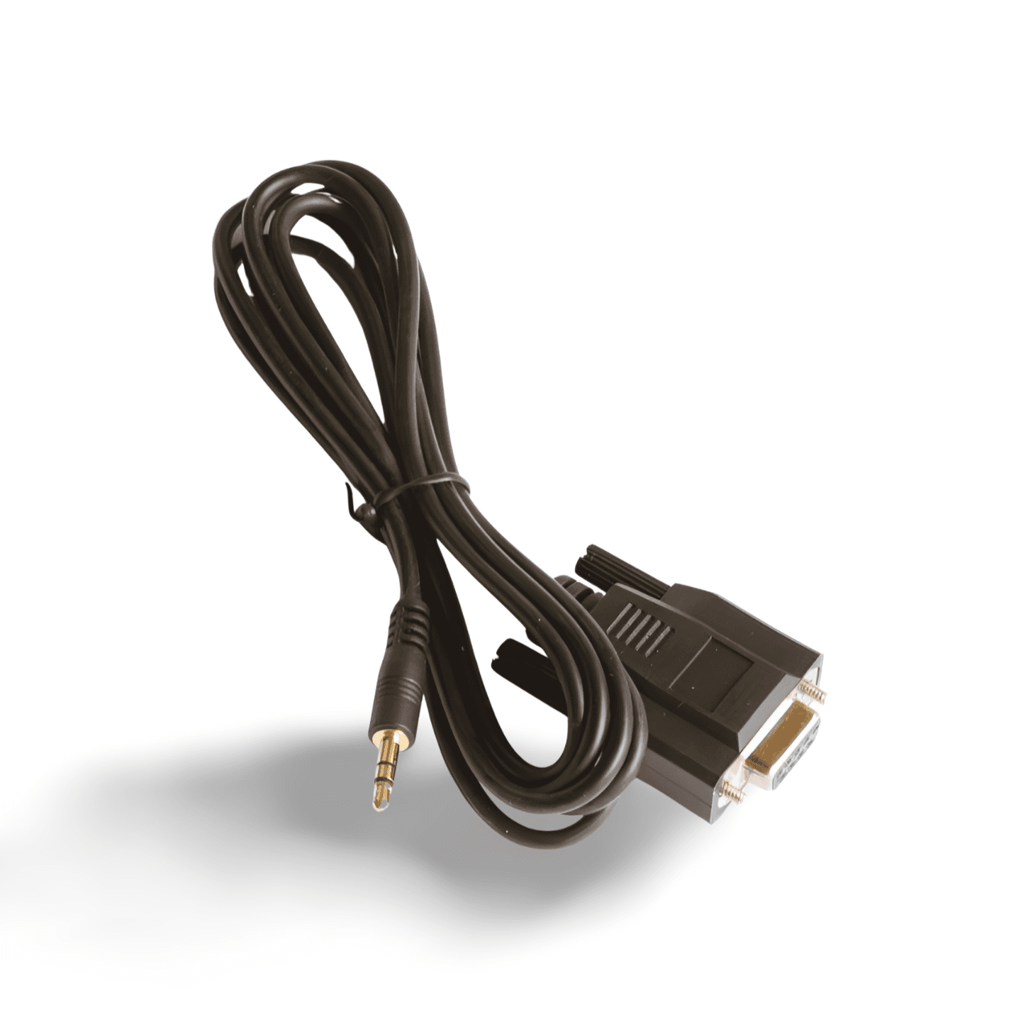 6ft Intel Galileo Board Serial Cable DB9 Female to 3.5mm black