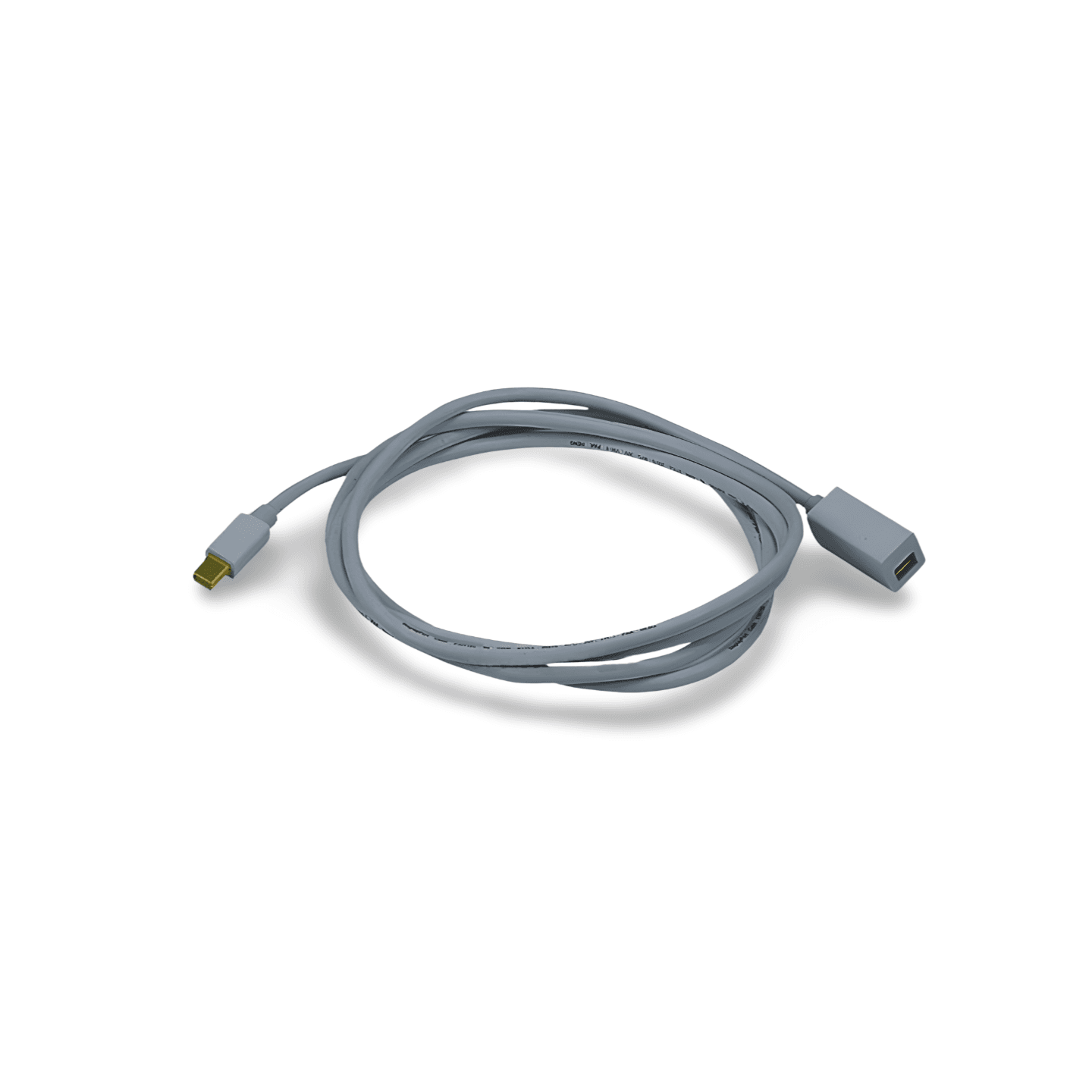 6ft Mini DisplayPort Extension 32 AWG Male to Female Cable white