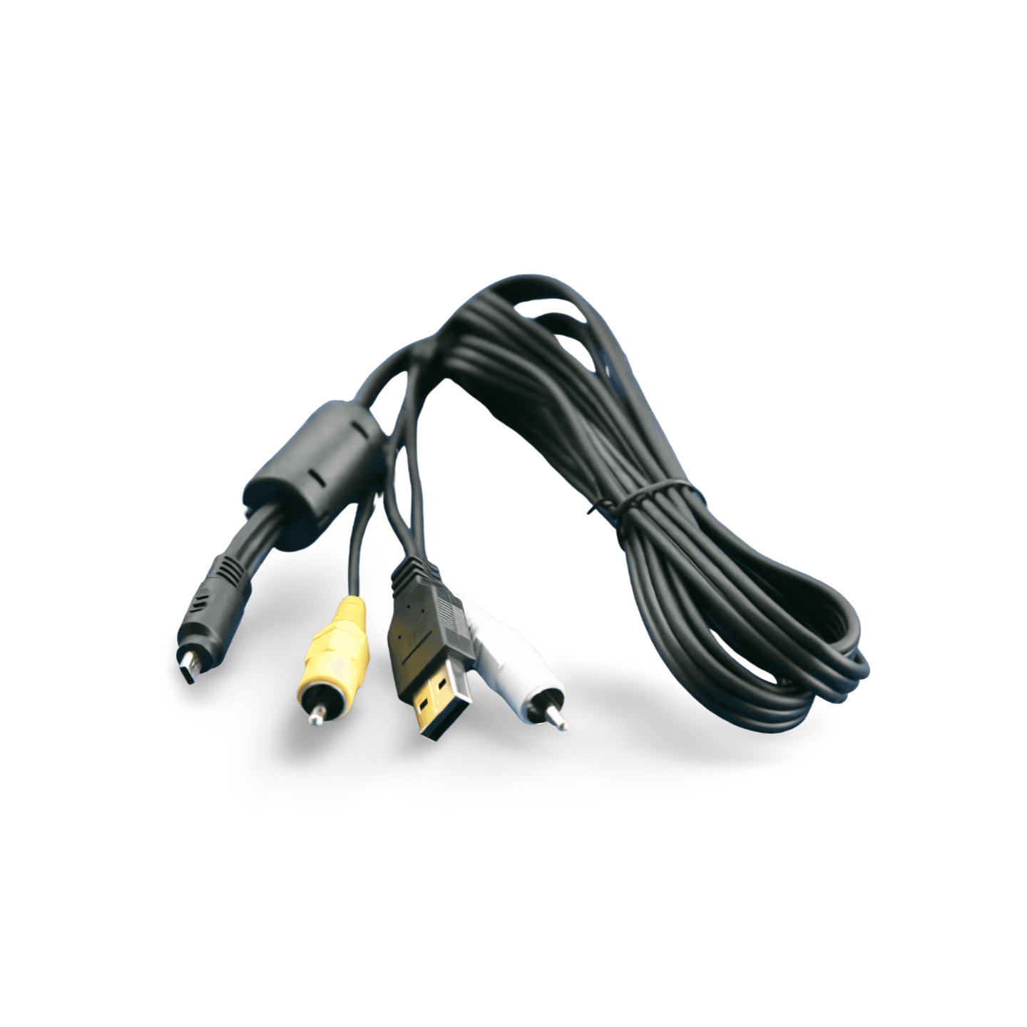6ft Pentax Optio Video USB Cable black