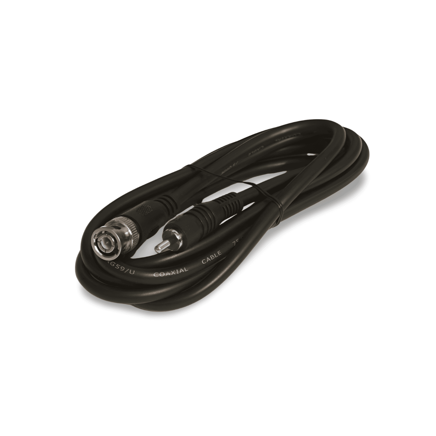 6ft RG59 Video Audio BNC Male to RCA Male - Black
