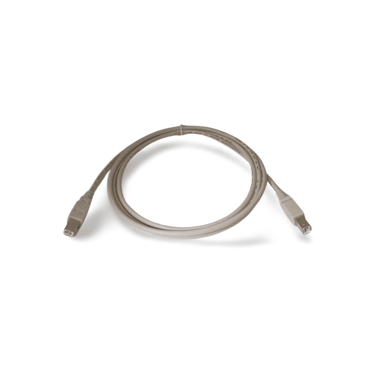 6ft USB 2.0 Cable Type B Male to Type B Male - White