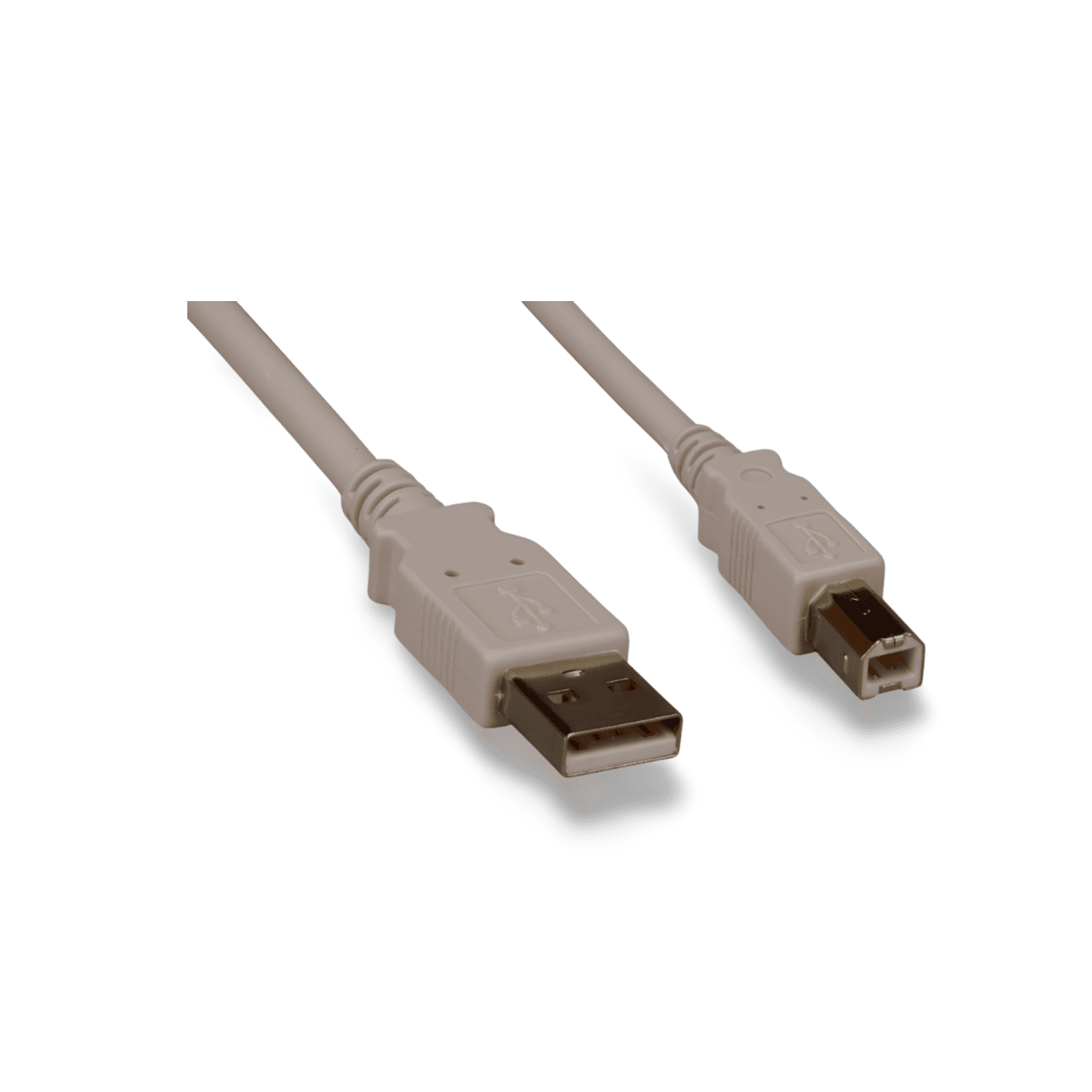 6ft USB 2.0 Computer Cable Type A Male to Type B Male white