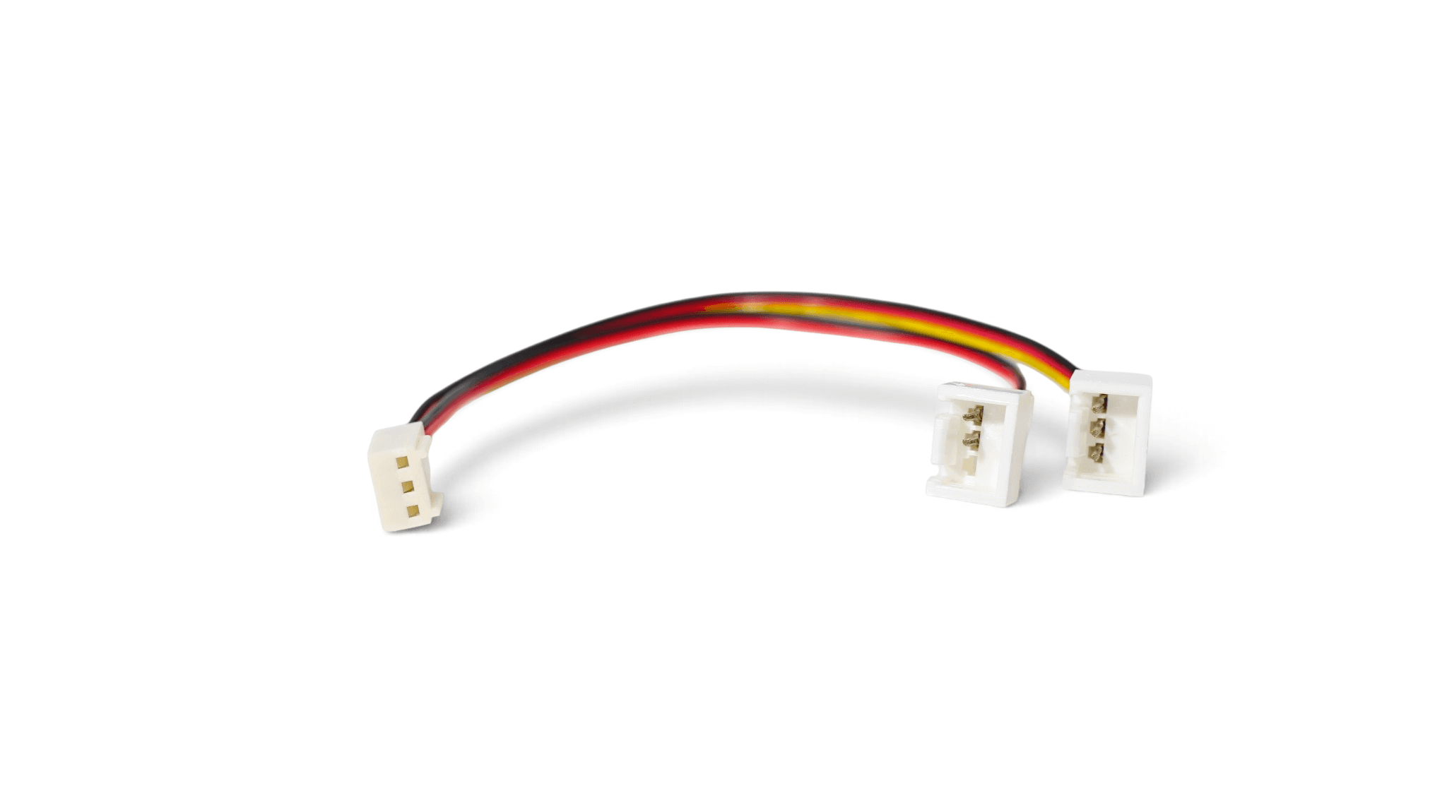 6in 3 Pin Fan to Y Splitter Cooling Fan Connector Adapter for Computer - Multi