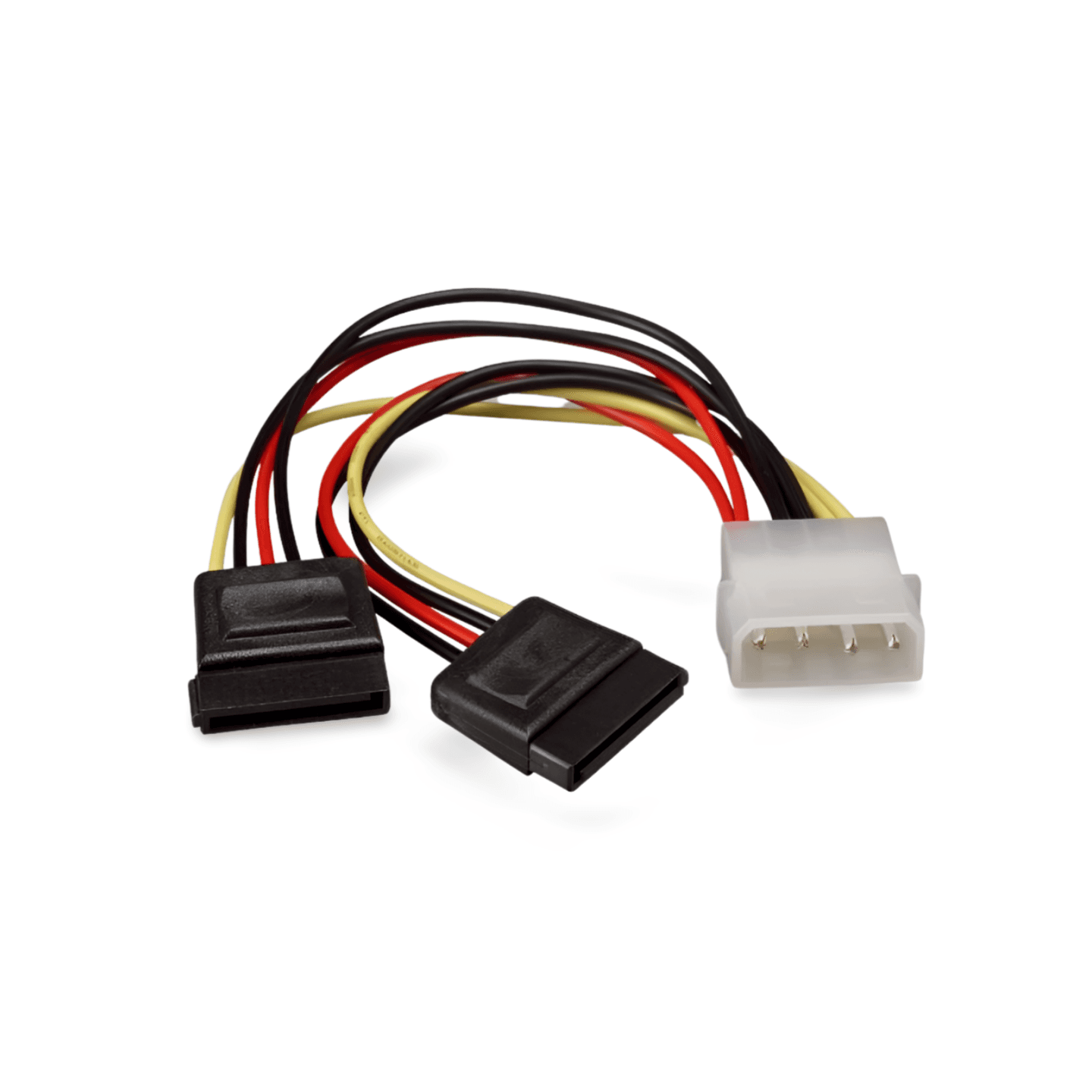 6in Sata Dual Power Splitter Cable multi