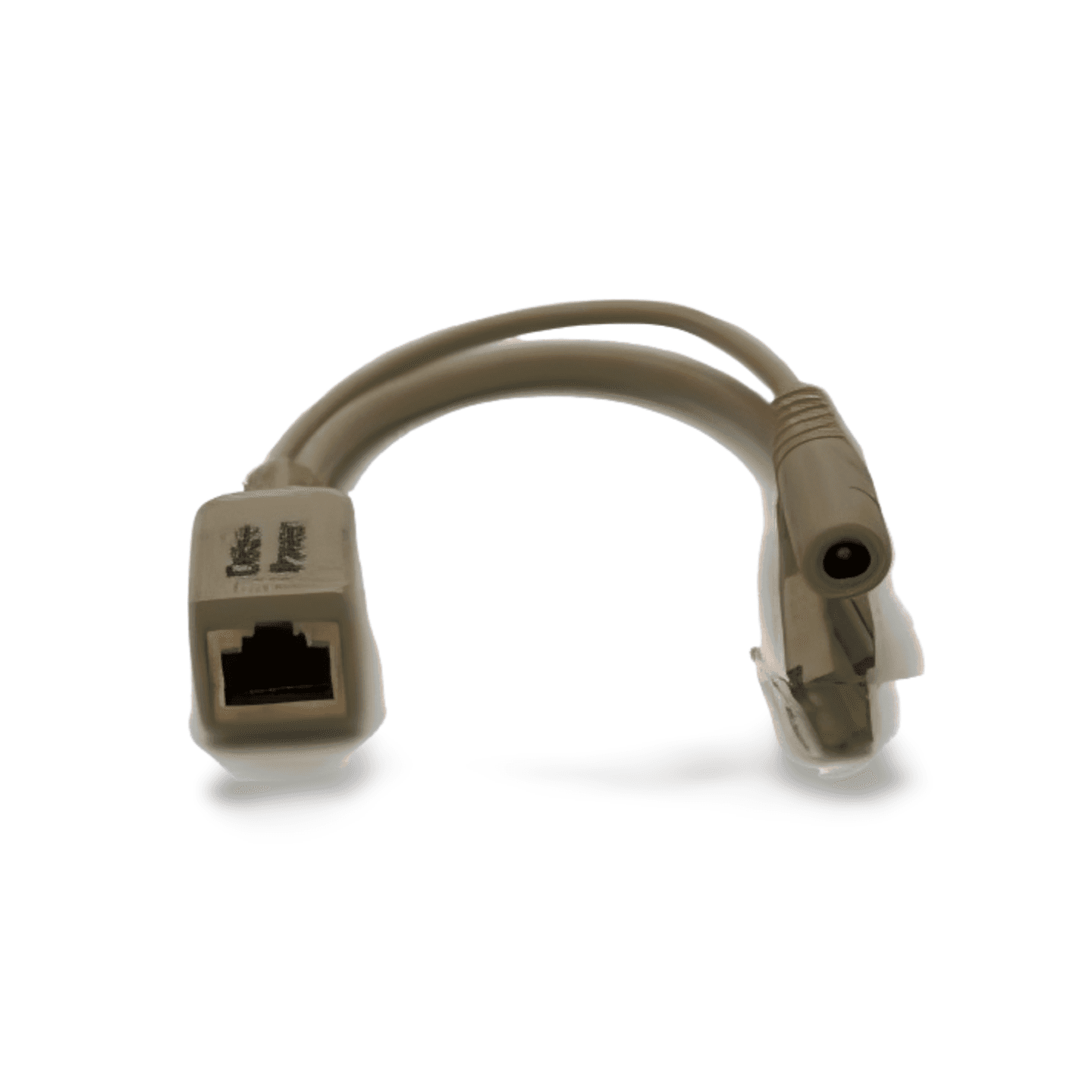 6in Universal POE Power Injector - 12V 24V 48V - Beige