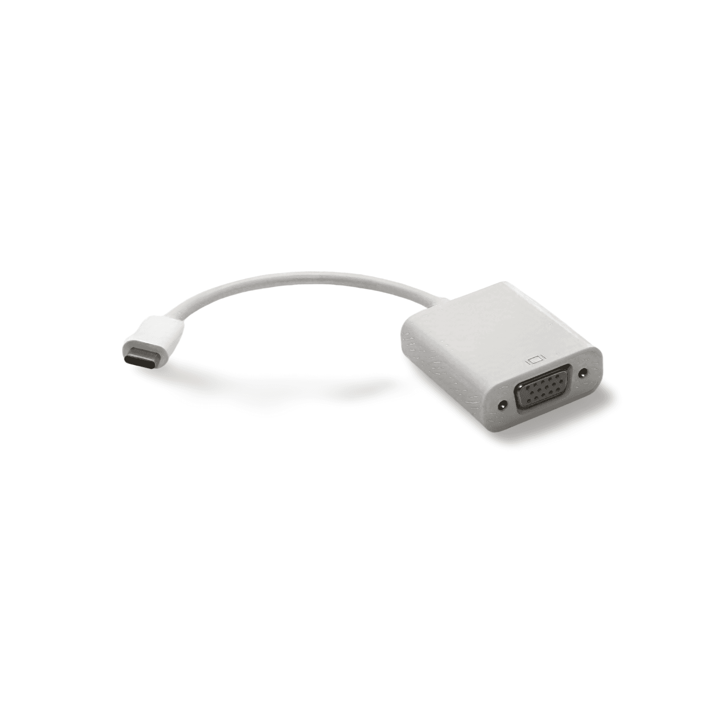 6in USB 3.1 Type C to VGA Port Adapter Cable - White