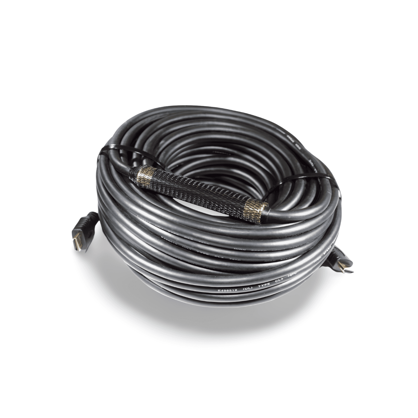 75.5ft HDMI to HDMI Cable 26 AWG with Booster - Black