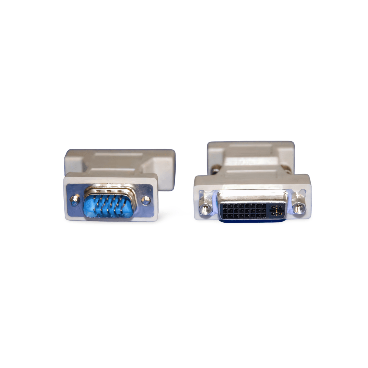 Analog DVI A Female to VGA HD15 Male Adapter beige