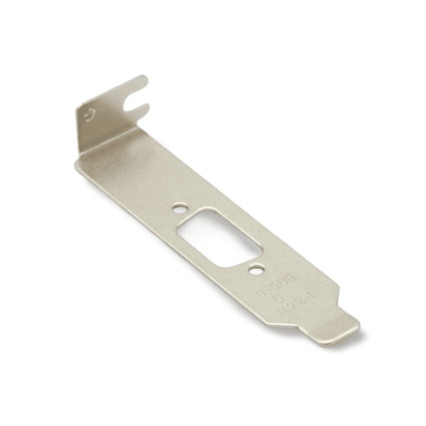 Case Slot DB9 Port Low-Profile 1U Slot Cover I/O Bracket HD15 (VGA) D-Sub - Silver
