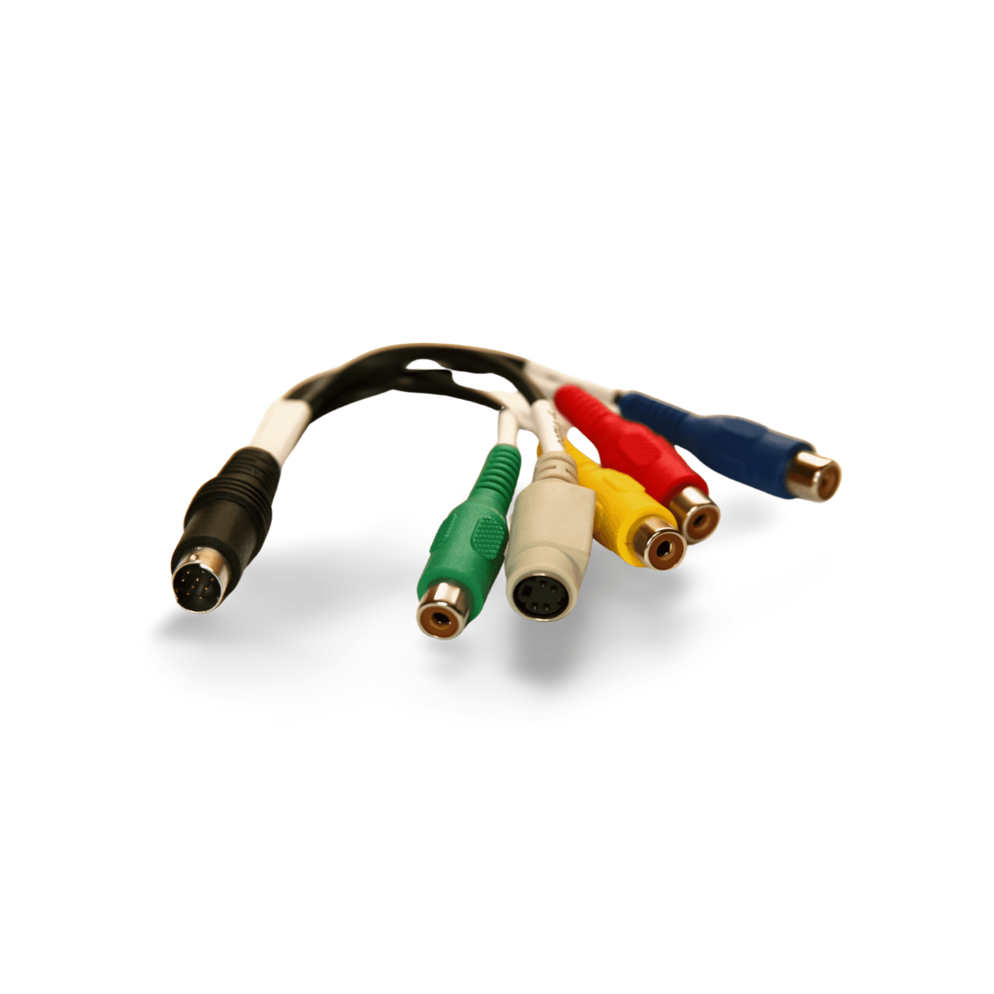 Component S-Video to Mini DIN 9 Adapter Cable Jaton CB9D0005 - Black