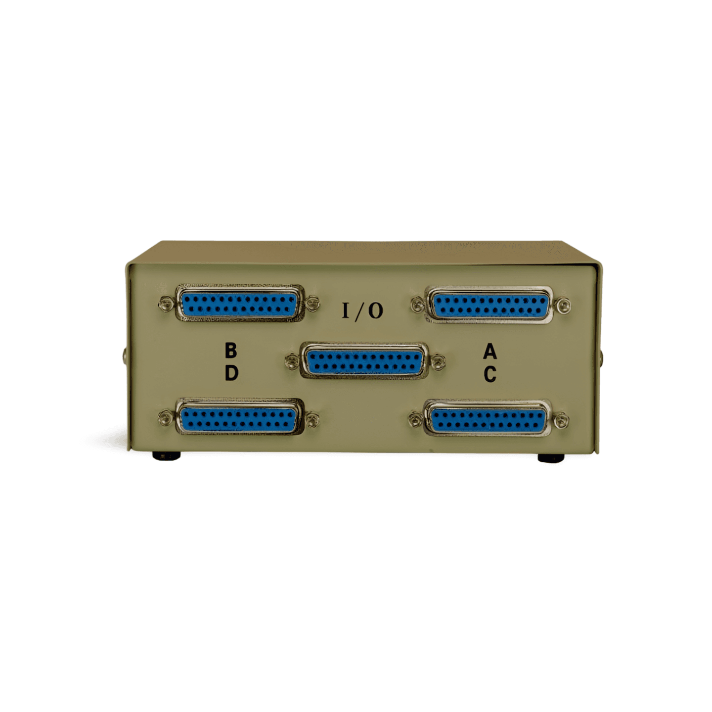 DB25 ABCD 4 Way Switch Box beige