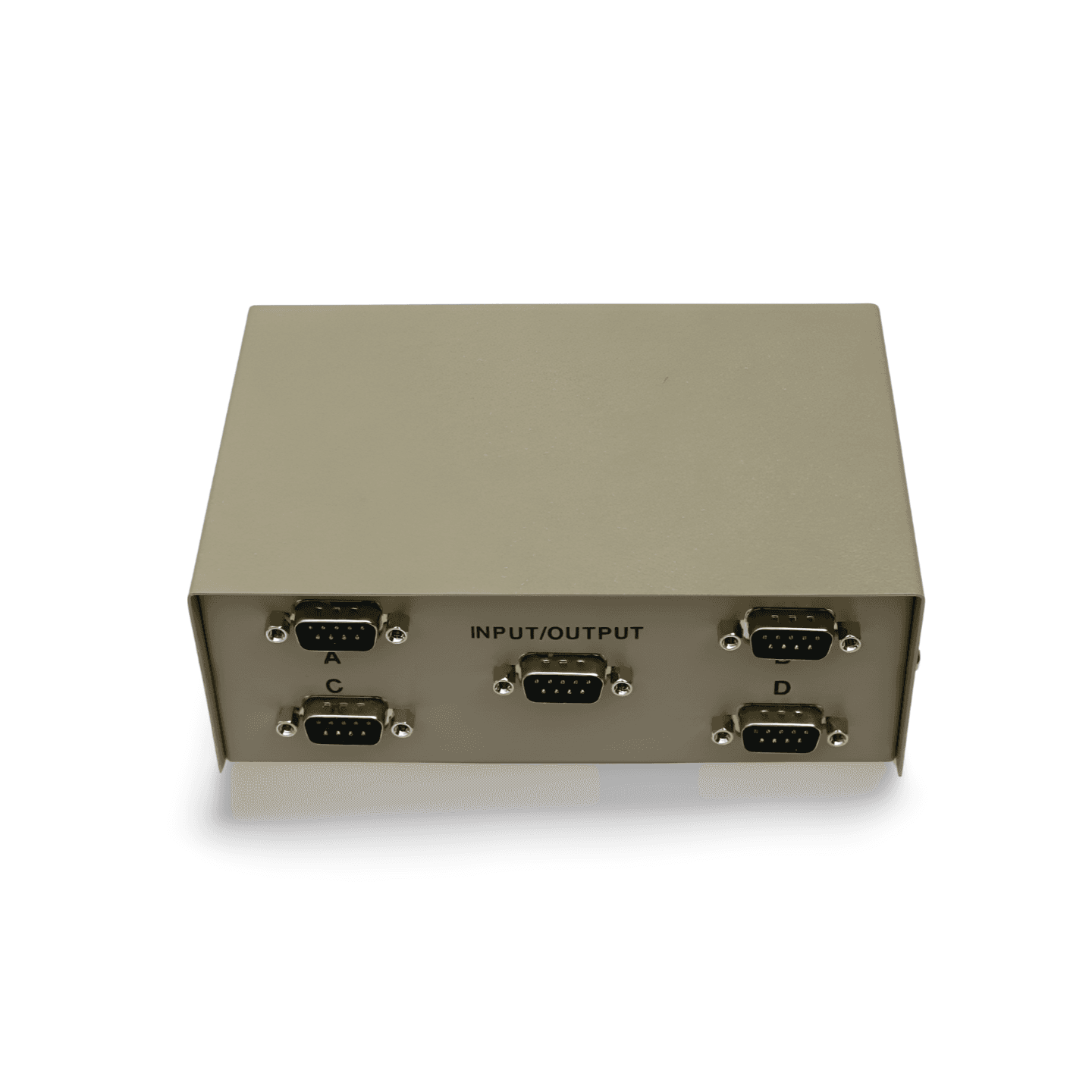 DB9 ABCD 4 Male 1 Male Port Switch beige