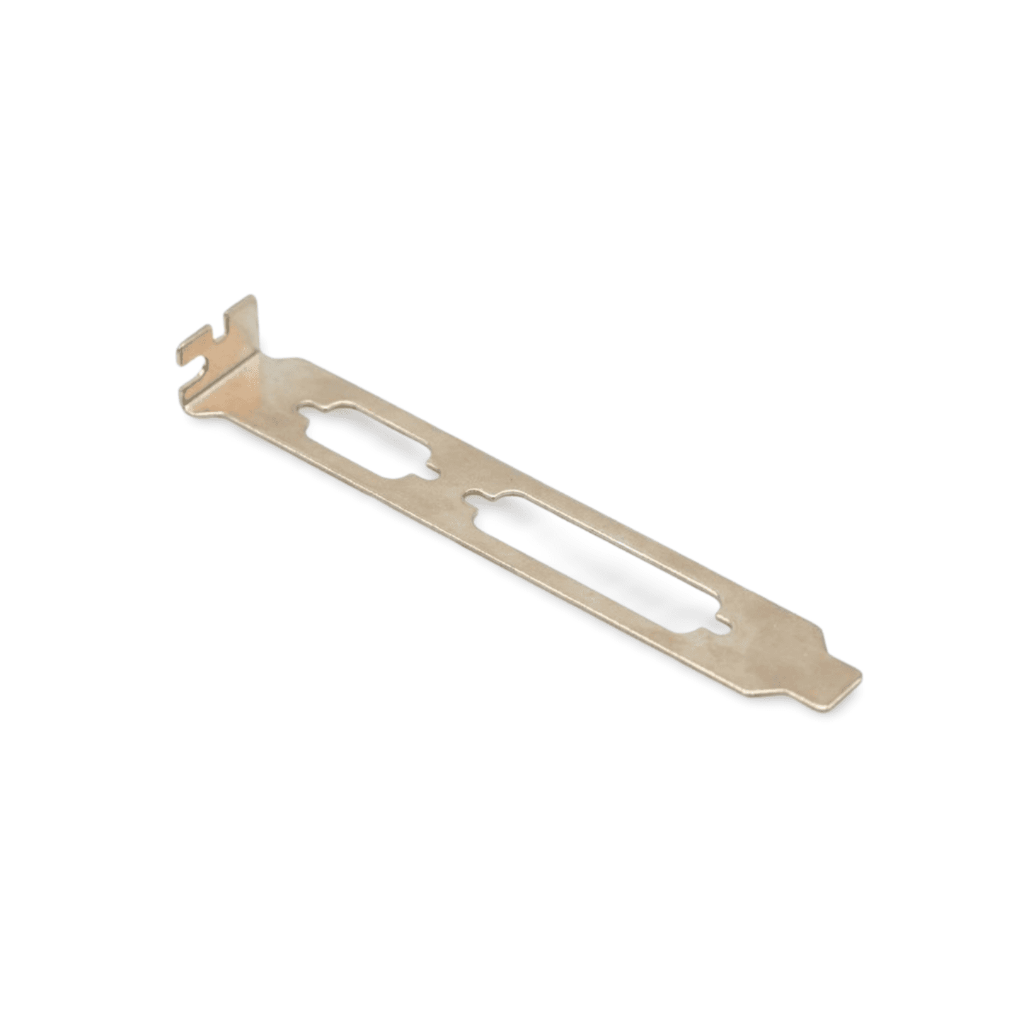 DB9/DB25 Serial Port PCI Slot Bracket - Silver