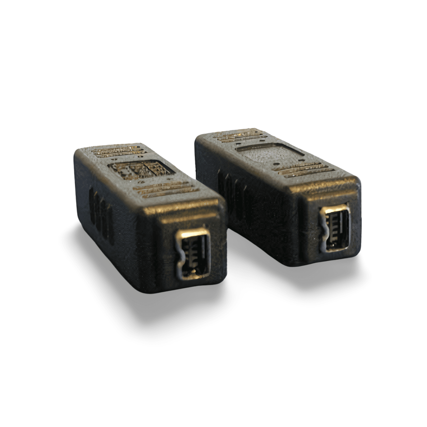 FireWire Adapter 4 Pin Female to 4 Pin Female black