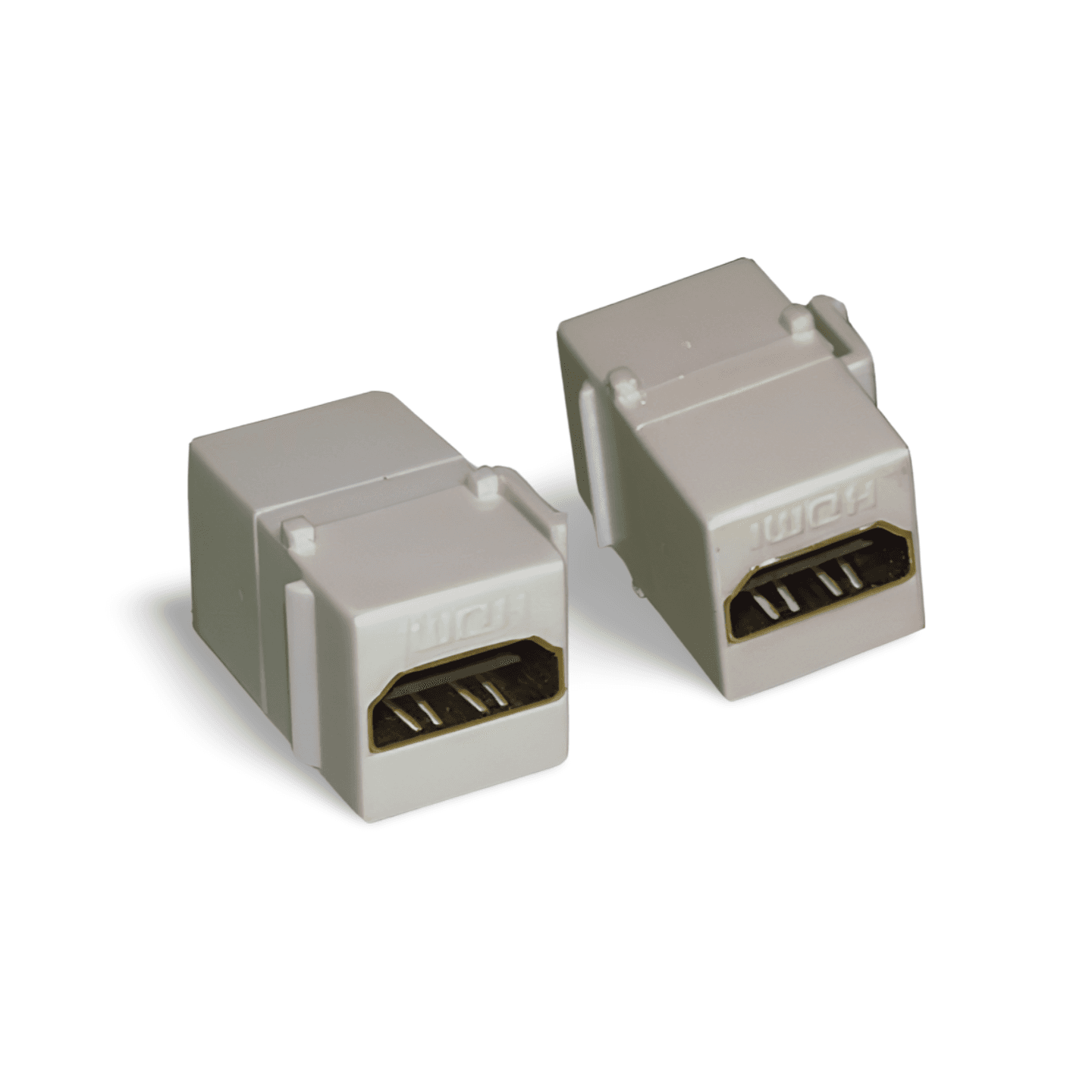 HDMI Coupler Keystone Female to Female white