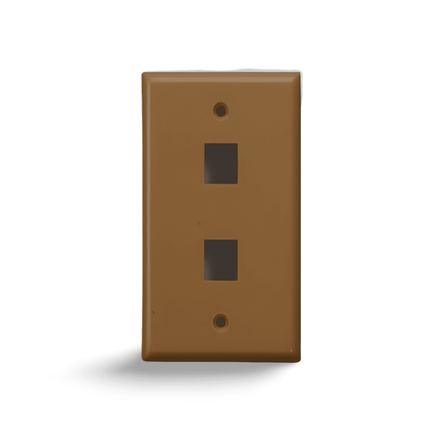 Keystone Wall Plate 2 Hole ivory