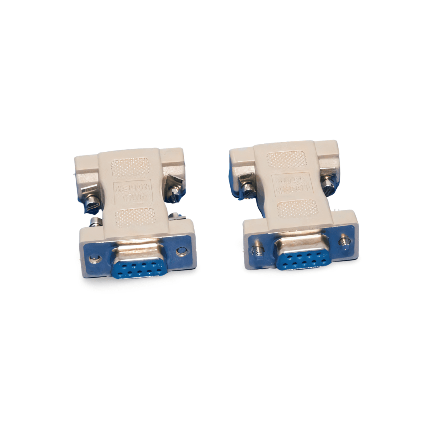 Null Modem Adapter DB9 Female to DB9 Female - Beige
