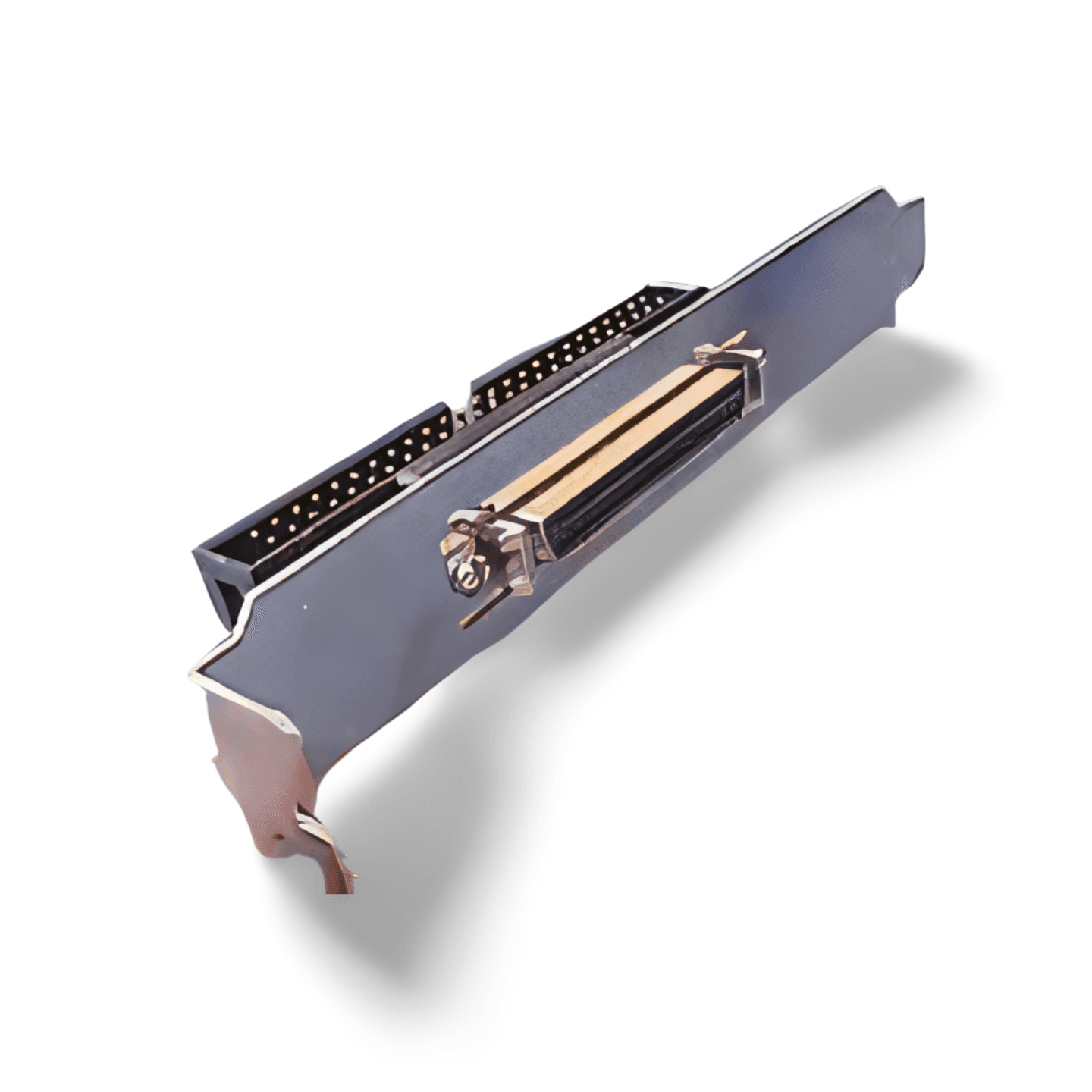 SCSI IDC50 Male to External SCSI II HPDB50 Female Latch silver