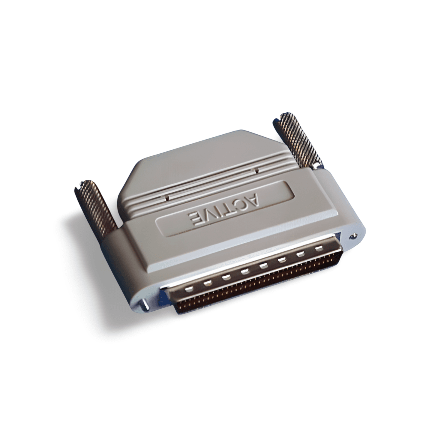 SCSI Terminator External HPDB68 Male Active Screw - Beige